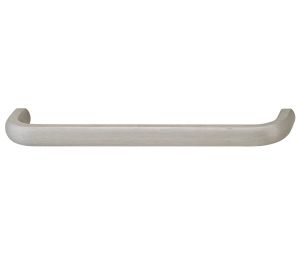 Hafele 116.22.045 Handle, 5" Centre To Centre, 5-3/8" Length, 3/8" Height, 1-1/16" Projection, Zinc, Brushed Nickel Plated, Box of 100 Pieces