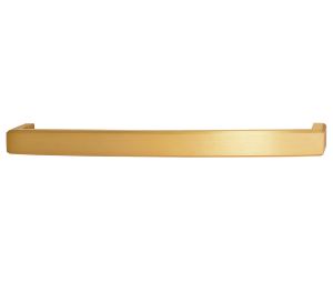 Hafele 116.36.616 Appliance Pull, Mulberry Collection, 12" Centre To Centre, 12-1/2" Length, Brass, Brushed Brass