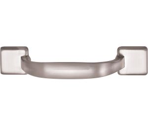 Hafele 123.08.610 Handle, Georgia Collection, 3" Centre To Centre, 4-3/4" Length, Zinc, Brushed Nickel