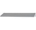 Hafele 124.02.244 Handle, Tab Collection, 4" Centre To Centre, 6" Length, 1-11/16" Depth, 3/4" Height, Aluminum, Polished Chrome