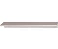 Hafele 124.02.444 Handle, Tab Collection, 4" Centre To Centre, 6" Length, 1-11/16" Depth, 3/4" Height, Aluminum, Satin