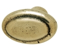 Hafele 125.82.910 Knob, Ovale Collection, 1-25/32" x 1-9/64" Length x Height, Britannium, Old Bronze