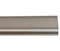 Hafele 126.36.001 C-Profile, Passages Collection, 98-7/16" Length, Aluminum, Stainless Steel Colored