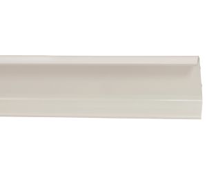 Hafele 126.36.700 C-Profile, Passages Collection, 98-7/16" Length, Aluminum, White