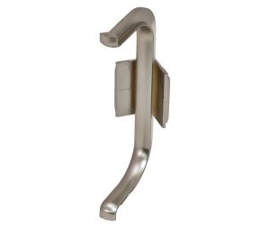 Hafele 126.37.070 Inside Corner Trim, Passages Collection, Plastic, Stainless Steel Colored