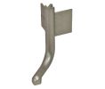 Hafele 126.37.075 Outside Corner Trim, Passages Collection, Plastic, Stainless Steel Colored