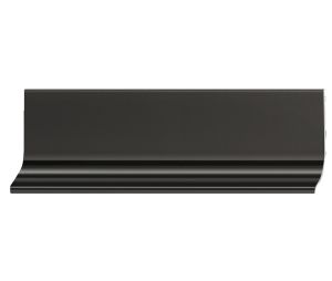 Hafele 126.37.300 L-Profile, Passages Collection, 98-7/16" Length, Aluminum, Black