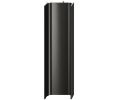 Hafele 126.37.312 Vertical Profile, Passages Collection, 98-7/16" Length, Aluminum, Black