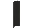 Hafele 126.37.322 Vertical End Profile, Passages Collection, 98-7/16" Length, Aluminum, Black