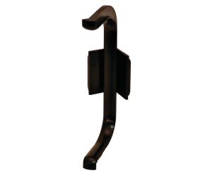 Hafele 126.37.370 Inside Corner Trim, Passages Collection, Plastic, Black