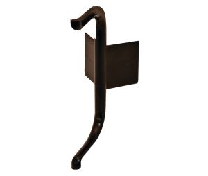 Hafele 126.37.371 Outside Corner Piece, Passages Collection, Plastic, Black