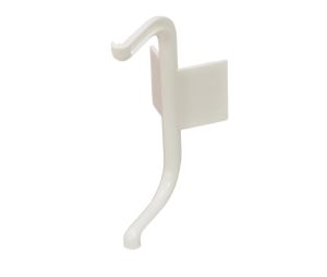 Hafele 126.37.771 Outside Corner Piece, Passages Collection, Plastic, White