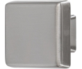 Hafele 133.50.230 Knob, BP55273G10 Model, 1 1/2" Length, 1 5/16" Height, 1 1/2" Width, Zinc, Satin Nickel
