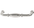 Hafele 133.50.289 Handle, Amerock Granby Collection, 3 3/4" Center to Center, 4 3/16" Length, 1 7/16" Height, Zinc, Polished Nickel