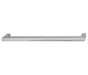 Hafele 155.00.071 Handle, Vogue Collection, M4 Thread, 7 9/16" Center to Center, 7 15/16" Length, 1 1/8" Height, Zinc Alloy, Polished Chrome