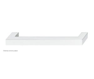 Hafele 155.01.914 Handle, Mitred Handle, District Collection, 6-5/16" CTC, Zinc, Polished Chrome