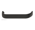 Hafele 155.02.032 Handle, 6-5/16" CTC, Aluminum, Matt Black