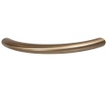 Hafele 155.99.032 Handle, Crescent Collection, 3-3/4" CTC, Steel, Matt Gold