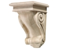 Hafele 194.69.105 Corbel, Scroll Collection, 9" x 5-3/4" x 6-1/16" (H x W x D), Maple