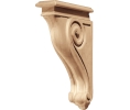 Hafele 194.69.406 Corbel, Scroll Collection, 13" x 2-7/8" x 9-3/16" (H x W x D), Red Oak