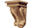 Hafele 194.69.605 Corbel, Scroll Collection, 9" x 5-3/4" x 6-1/16" (H x W x D), Cherry