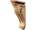 Hafele 194.69.606 Corbel, Scroll Collection, 13" x 2-7/8" x 9-3/16" (H x W x D), Cherry