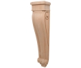 Hafele 194.69.609 Corbel, Scroll Collection, 24" x 5-1/4" x 4-3/8" (H x W x D), Cherry