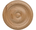 Hafele 194.78.353 Ornament, 2-7/8" Diameter x 3/8" Depth, Beech