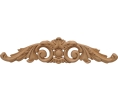 Hafele 194.78.360 Onlay, Acanthus Collection, 20" x 4-1/2" x 5/8" (W x H x D), Beech