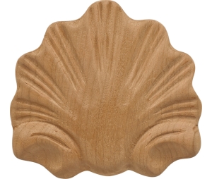 Hafele 194.78.635 Onlay, 3-1/4" x 2-15/16" x 11/32" (W x H x D), Cherry