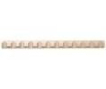 Hafele 194.79.104 Moulding, Dentil Collection, 15/16" x 11/32" x 96" (H x D x L), Maple