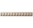 Hafele 194.79.132 Moulding, Dentil Collection, 1-1/2" x 11/32" x 96" (H x D x L), Maple