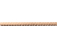 Hafele 194.79.320 Moulding, Rope Collection, 3/4" x 11/32" x 96" (H x D x L), Beech