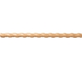 Hafele 194.79.321 Moulding, Rope Collection, 11/16" x 5/16" x 96" (H x D x L), Beech