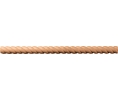 Hafele 194.79.620 Moulding, Rope Collection, 3/4" x 11/32" x 96" (H x D x L), Cherry