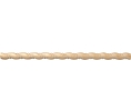 Hafele 194.79.921 Moulding, Rope Collection, 11/16" x 5/16" x 96" (H x D x L), Alder