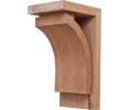 Hafele 198.12.640 Corbel, Prairie Collection, 9" x 4-1/4" x 5" (H x W x D), Cherry, Unfinished