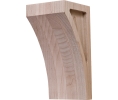 Hafele 198.13.130 Corbel, Transitions Collection, 6" x 2-7/8" x 3" (H x W x D), Maple, Unfinished