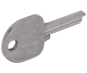 Hafele 209.99.044 Key Blank, For H Series, Steel, Nickel