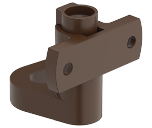 Hafele 226.48.139 Hook Catch, Push-Lock, Left Hand, Plastic