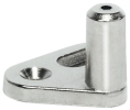 Hafele 226.57.708 Locking Bolt, SYMO 3000, For Espagnolette Locking System, Zinc Die-Cast, Nickel-Plated