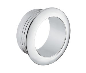 Hafele 229.09.600 Rosette, For Push-Button Lock Knob, Plastic, Matt Nickel