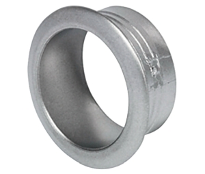 Hafele 229.11.320 Round Rosette, For Push Button Knob, For 19 mm (3/4") Door Thickness, Brass, Matt Nickel