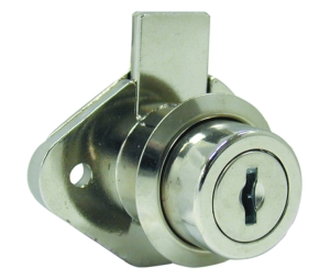 Hafele 230.35.201 Deadbolt Drawer Lock, Keyed Cabinet Locks - SC Series, Keyed Alike, Zinc Alloy, Chrome-Plated