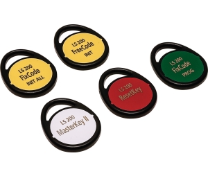 Hafele 231.98.511 Programming Key Set, For LS 150, Plastic, Black, Set