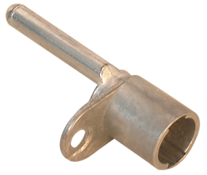 Hafele 234.85.109 Half Lock Body, with Lifting Pin, CB-101 Model, Can be Installed on the Left or Right Side of the Cabinet, Zinc, Unfinished