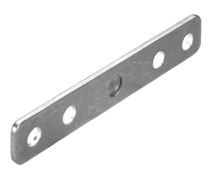 Hafele 234.87.989 Bar Retaining Bracket, with Guide Lug, Steel, Zinc