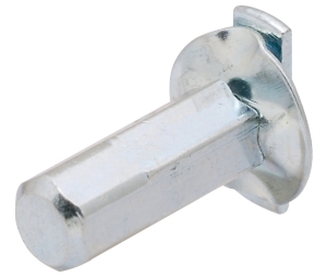 Hafele 237.22.714 Arresting Pin, for Installation in Lockbar, 3/8" Length, Steel, Nickel