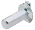 Hafele 237.22.796 Arresting Pin, for Installation in Lockbar, 2" Length, Steel, Nickel
