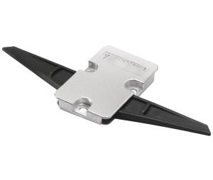 Hafele 237.43.310 Anti-Tip Snapper, Mounts to Side of Cabinet, Only One Drawer can be Opened at a Time, Zinc, Black